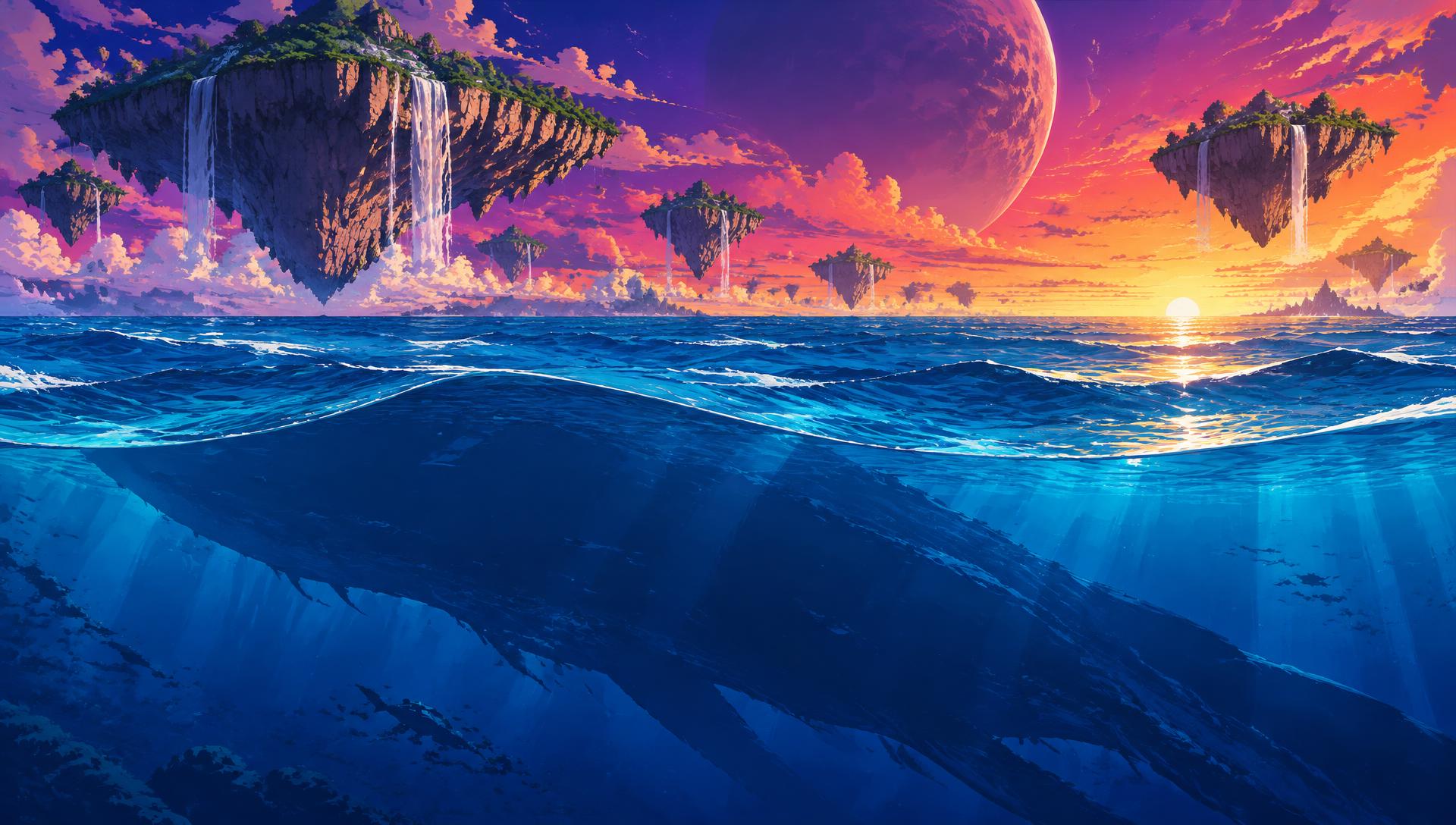 The Deepwater World: concept environment
